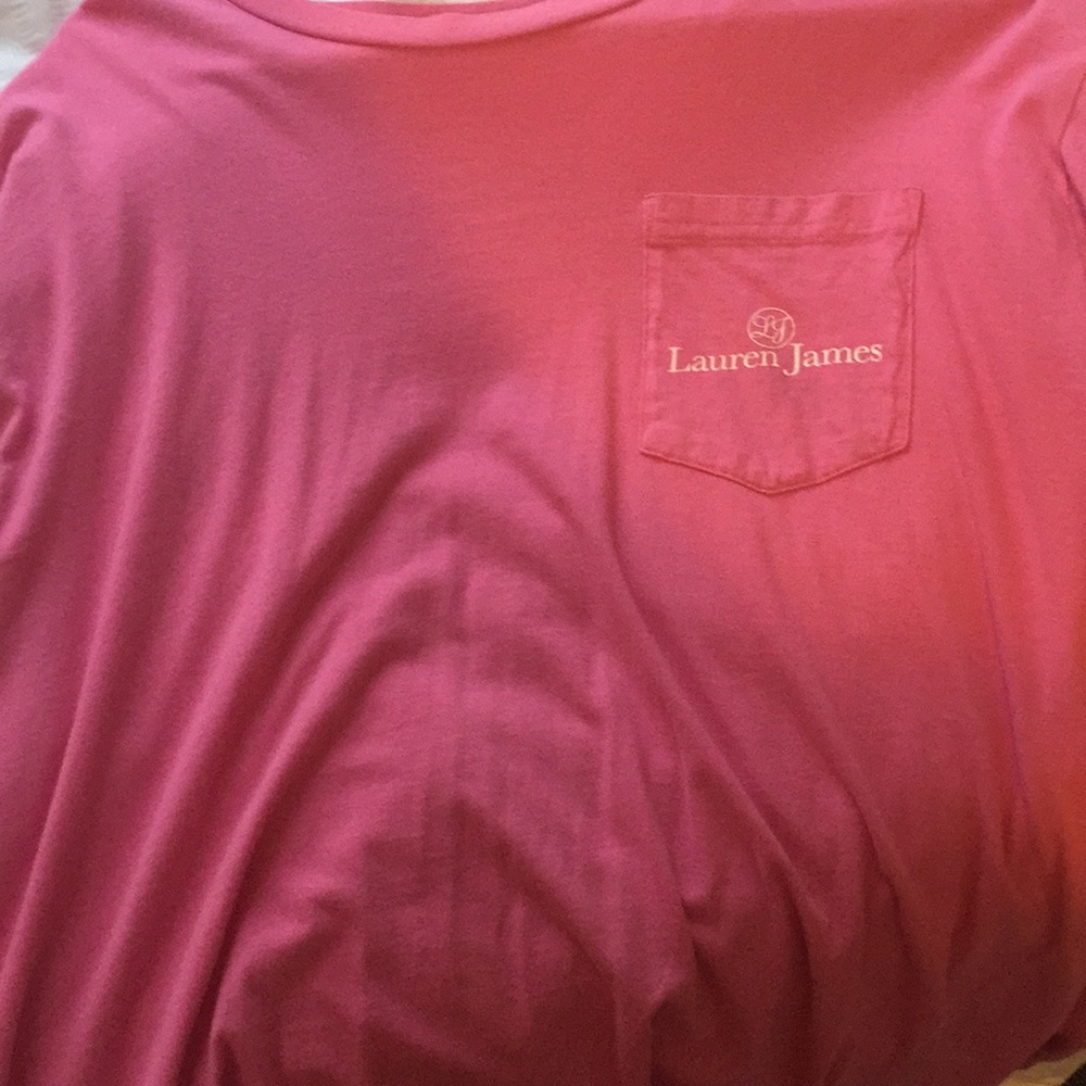 pink lauren james shirt